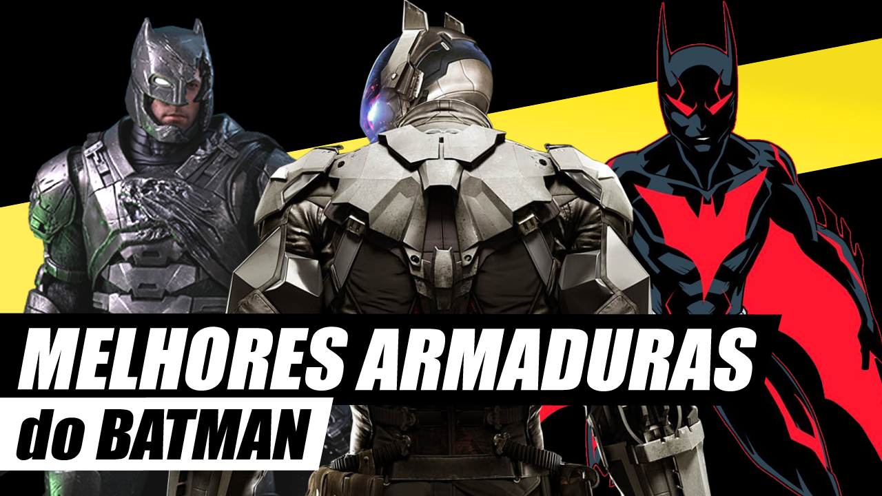 TOP 5 – Melhores Armaduras do Batman! – Mansão Wayne