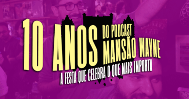 Festa de 10 anos do podcast Mansão Wayne – Fotos